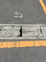 側溝蓋の隙間